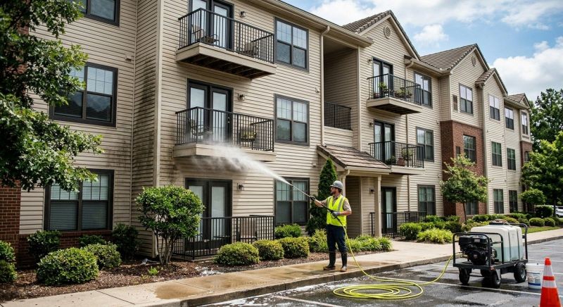 Apartment Pressure Cleaning Service