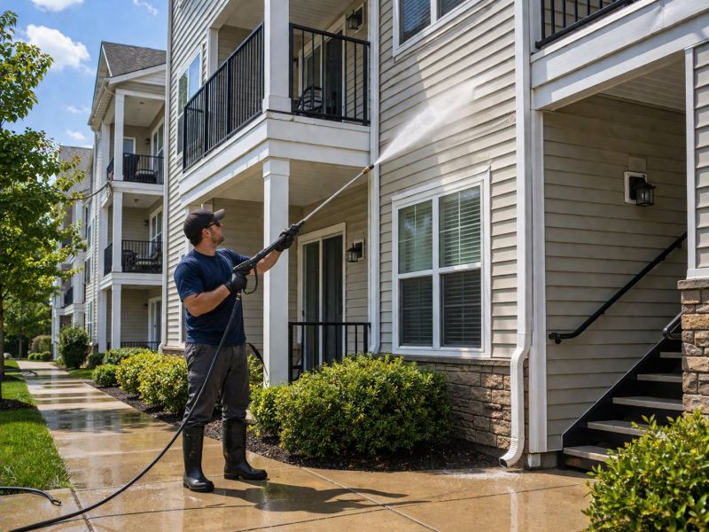 Apartment Pressure Cleaning Service
